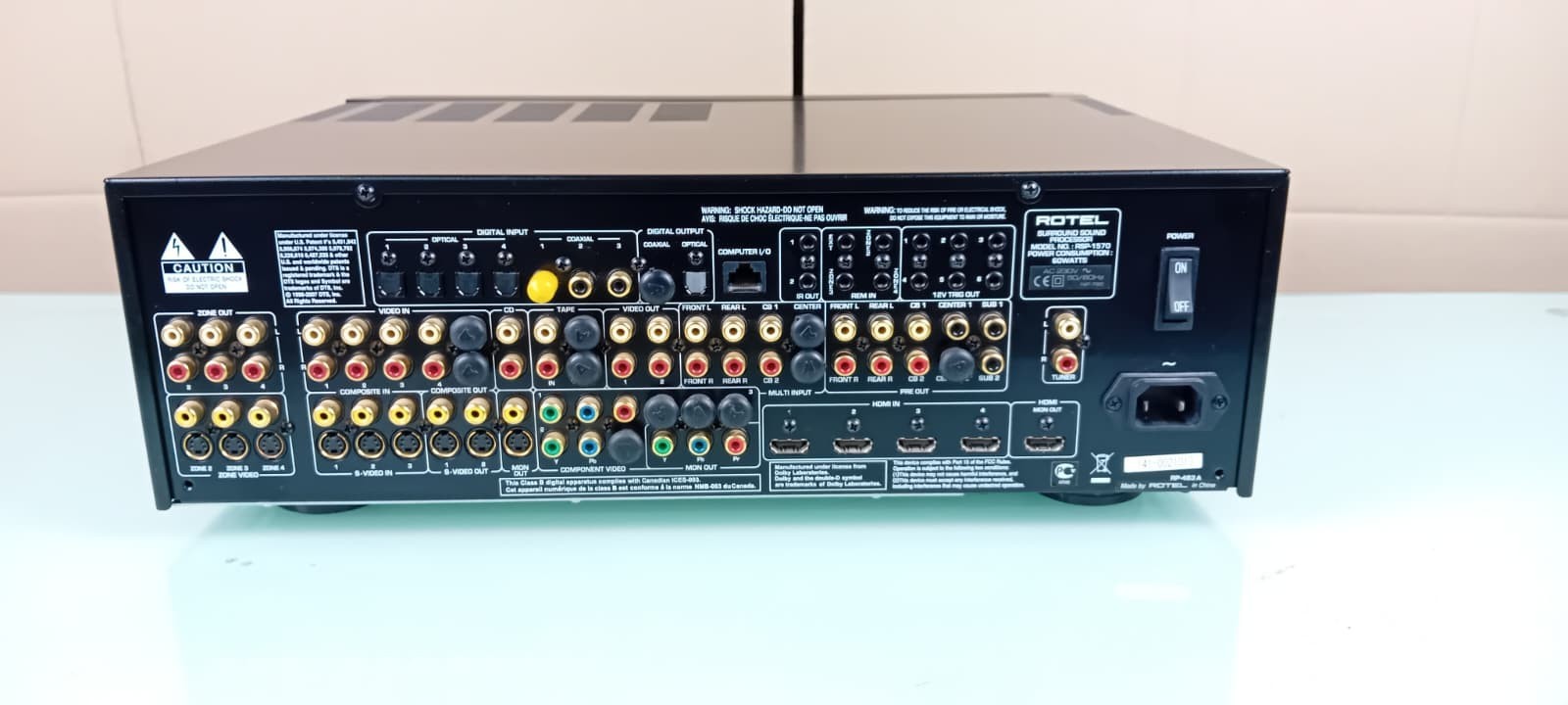 ROTEL RSP 1570 SURROUND SOUND PROCESSOR