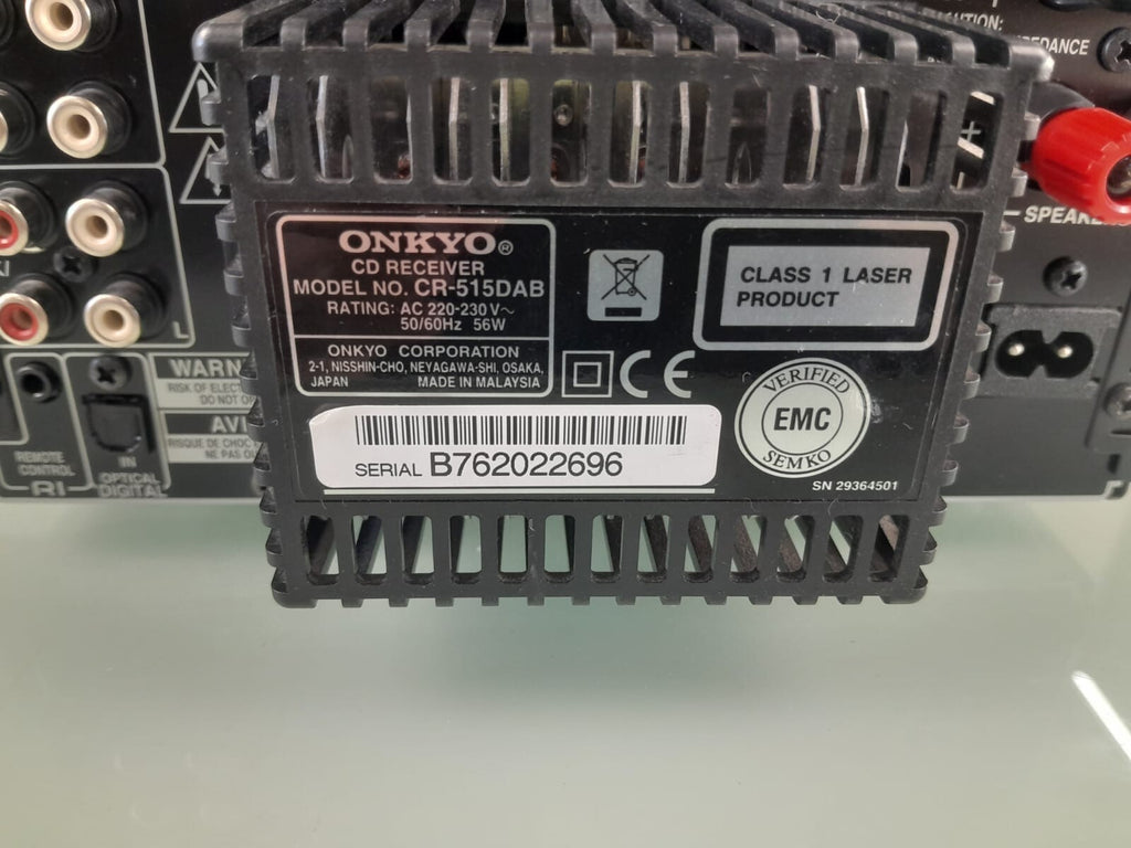 ONKYO CR 515DAB CD RECEIVER