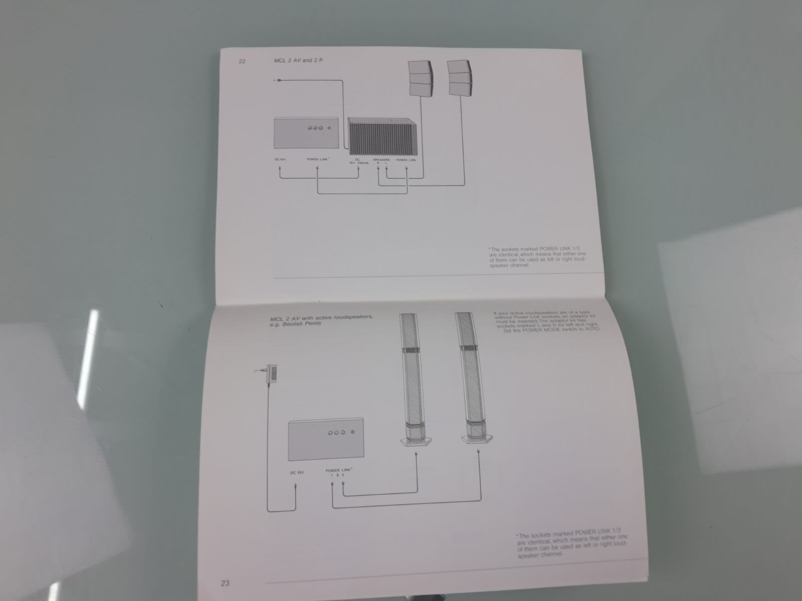 BANG & OLUFSEN B&O MASTER CONTROL LINK 2 INSTALLATION GUIDE