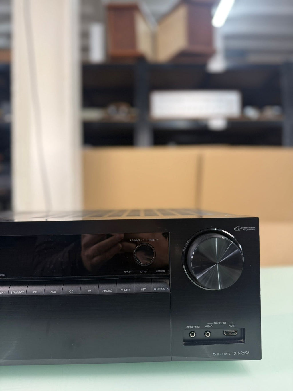 ONKYO TX NR696 AV RECEIVER WITH REMOTE