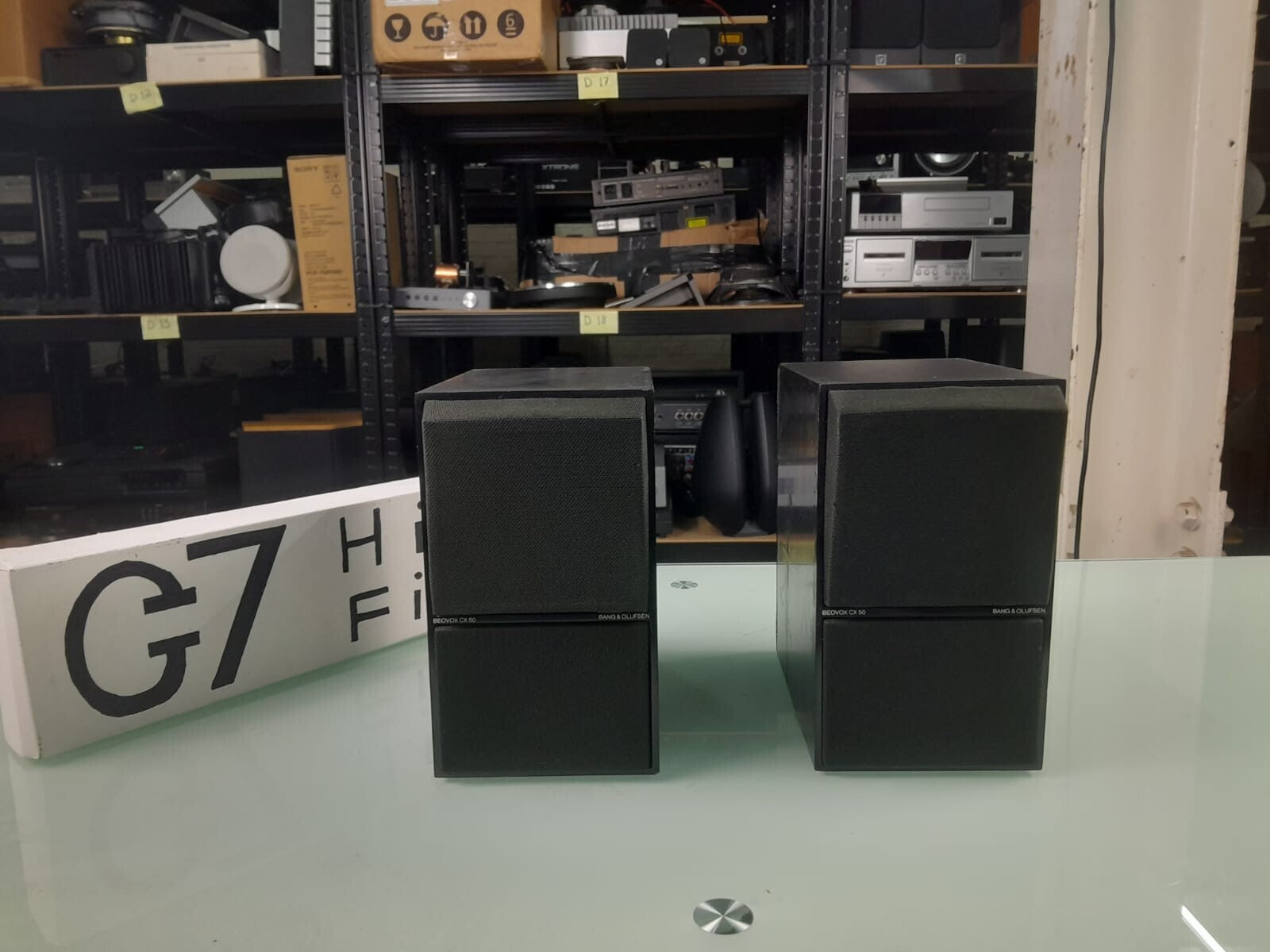 B&O BANG & OLUFSEN BEOVOX CX 50 SPEAKERS