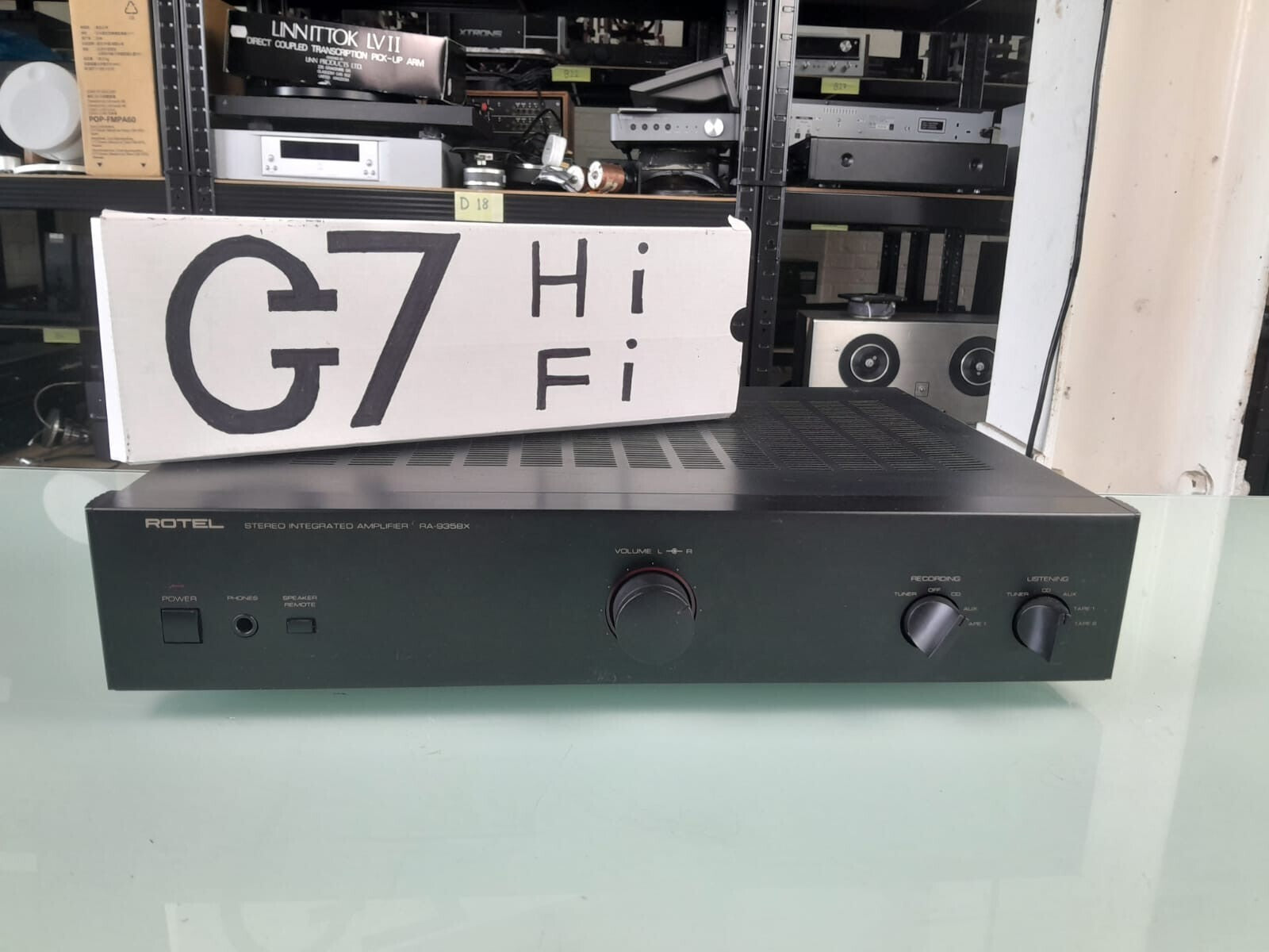 ROTEL RA 935BX STEREO INTEGRATED AMPLIFIER