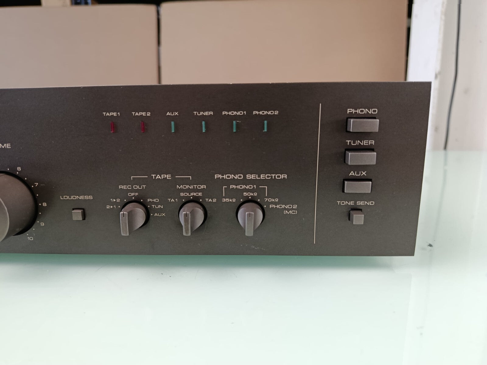 ROTEL RC 1010 STEREO STRAIGHT-LINE CONTROL AMPLIFIER