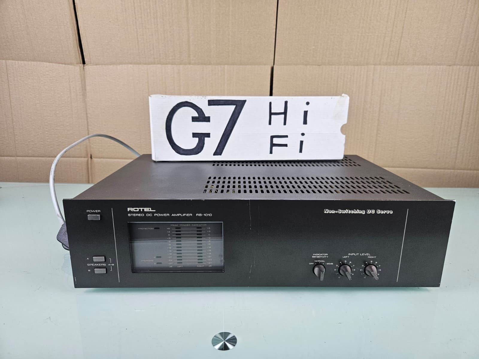 ROTEL RB 1010 STEREO DC POWER AMPLIFIER