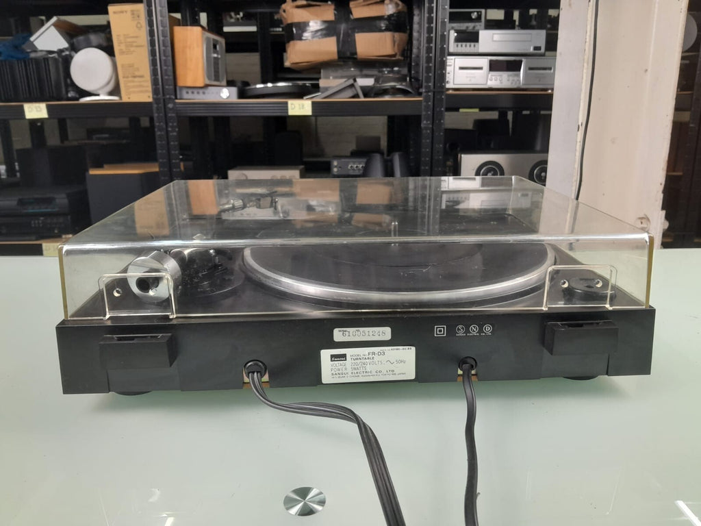 SANSUI FR D3 TURNTABLE