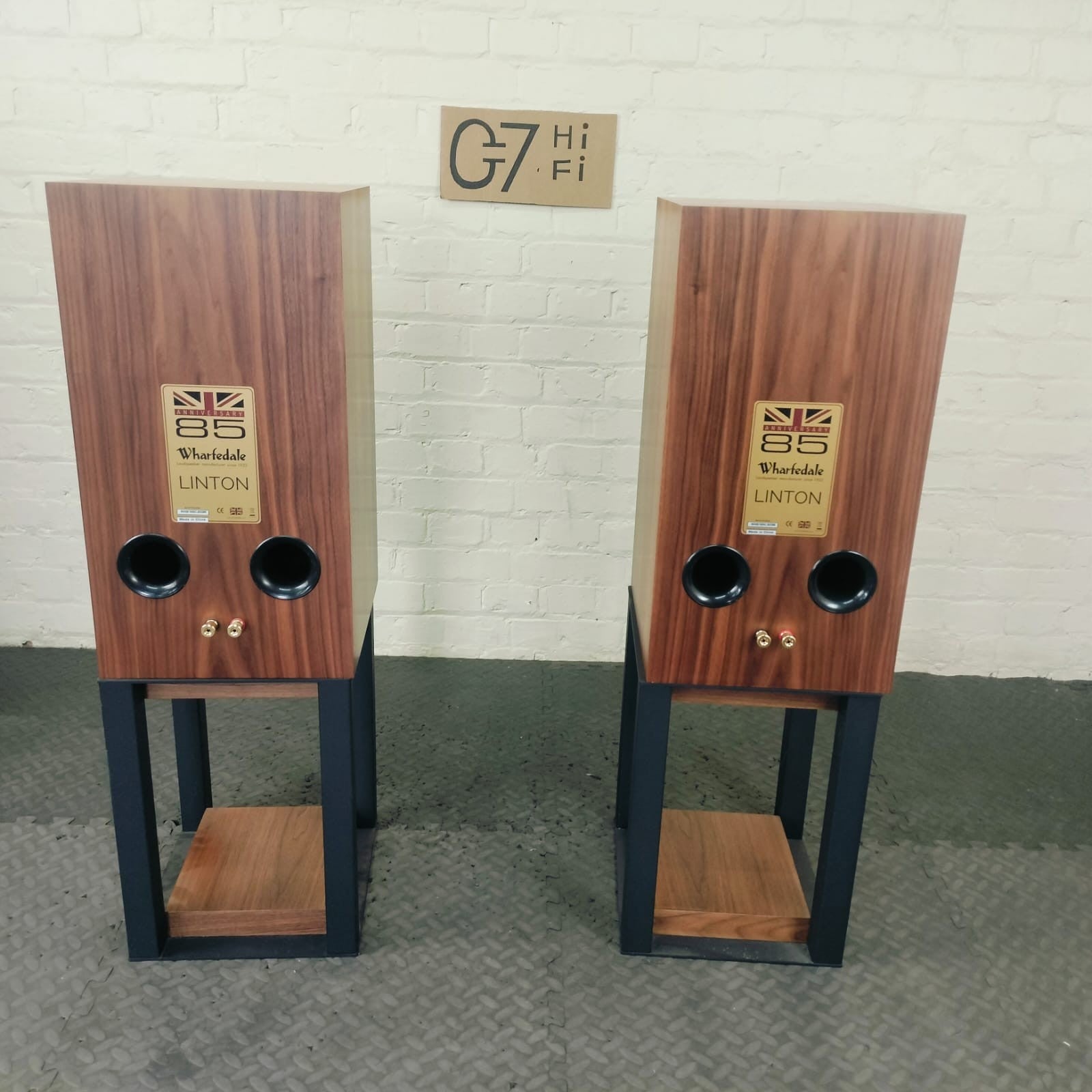WHARFDALE LINTON HERITAGE 85TH ANNIVERSARY LIMITED EDITION SPEAKERS