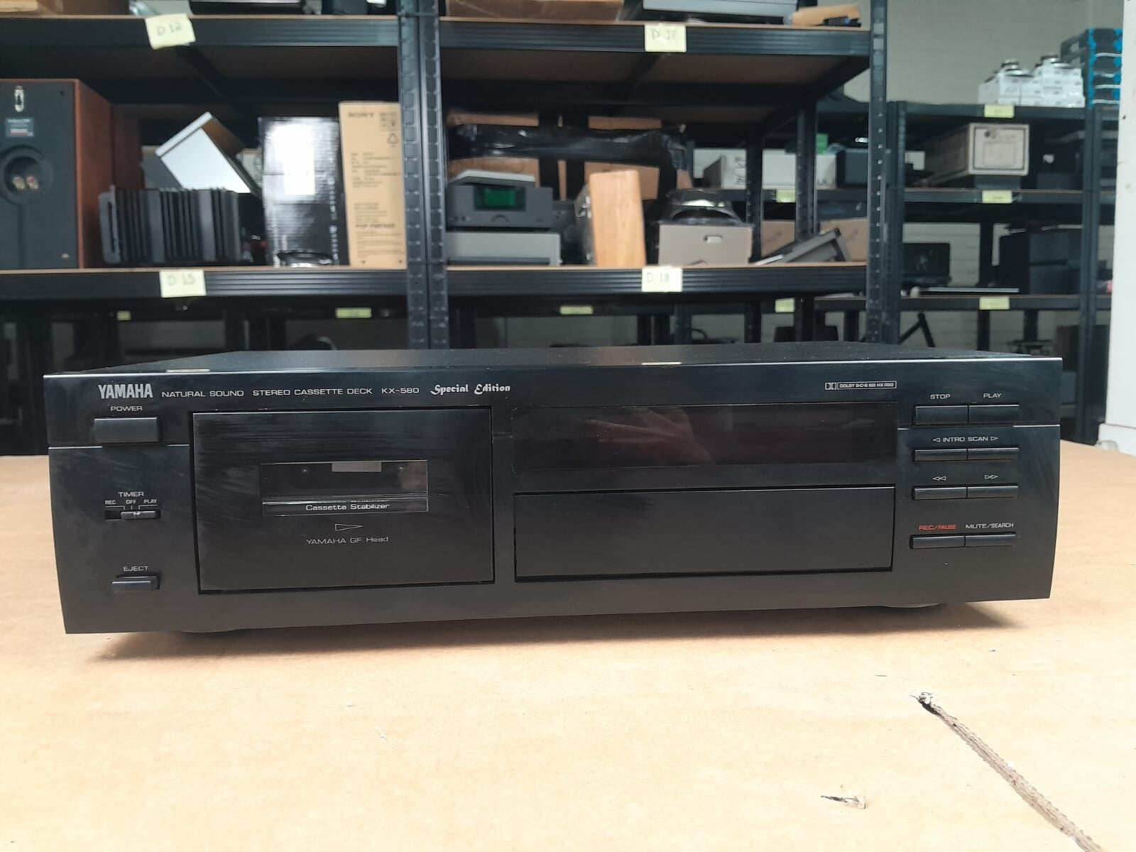 Yamaha KX-580 special edition Natural Sound Stereo Cassette Deck