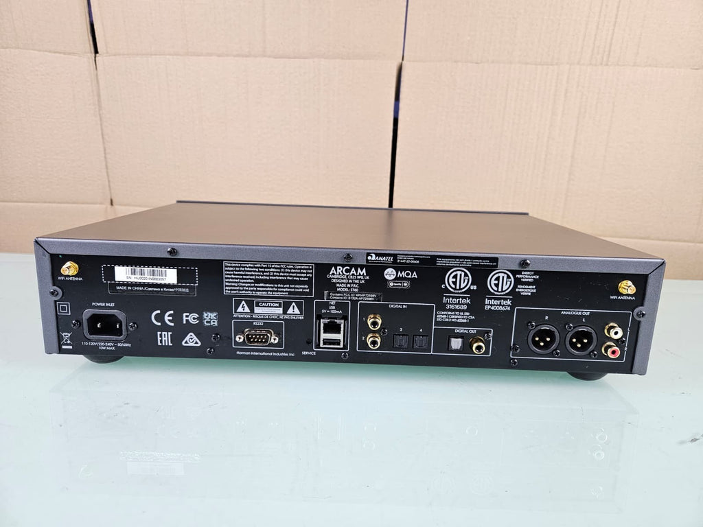 ARCAM ST60 NETWORK STREAMER WITH REMOTE AND 2 AERIALS