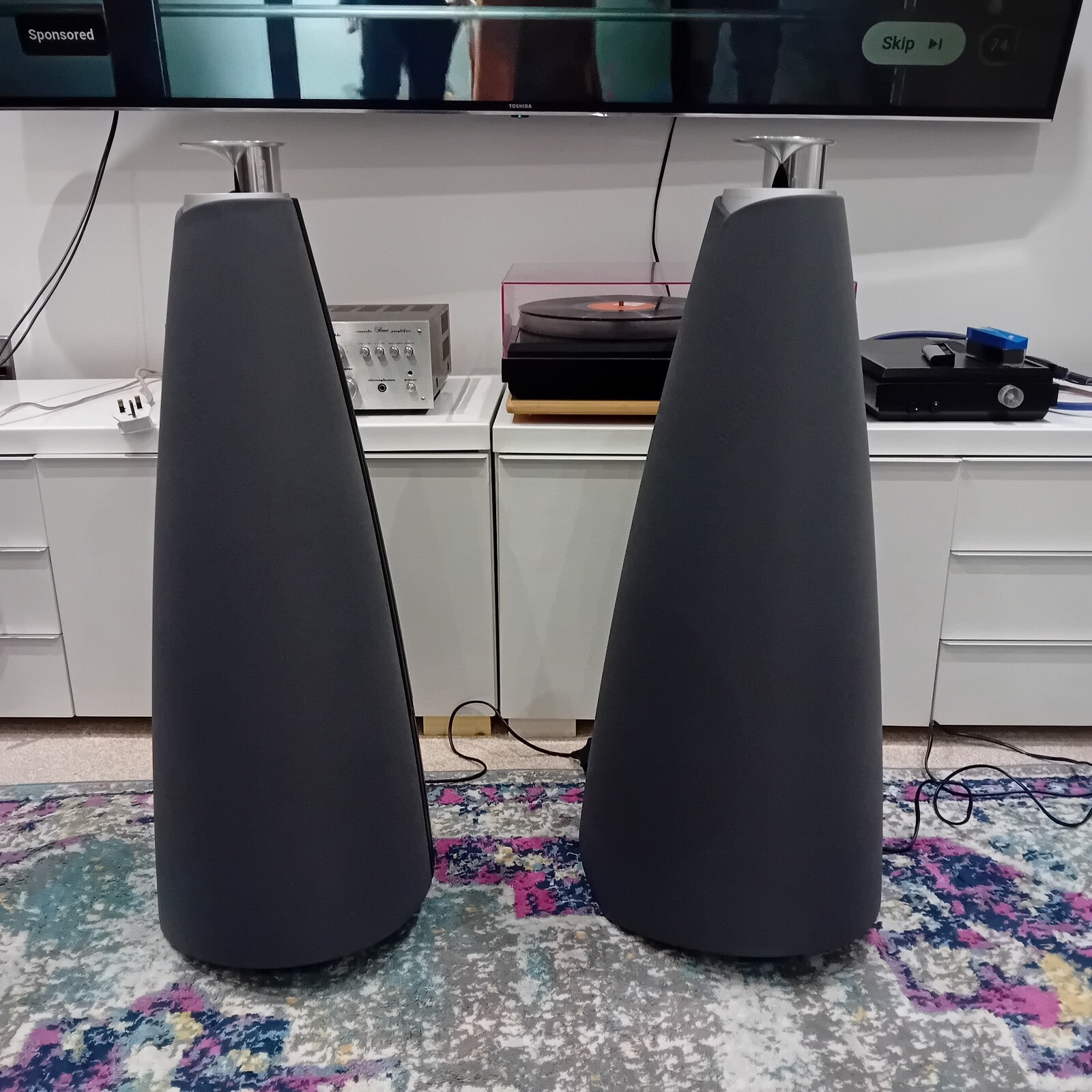 BANG & OLUFSEN BEOLAB 20 ACTIVE WIRELESS SPEAKERS