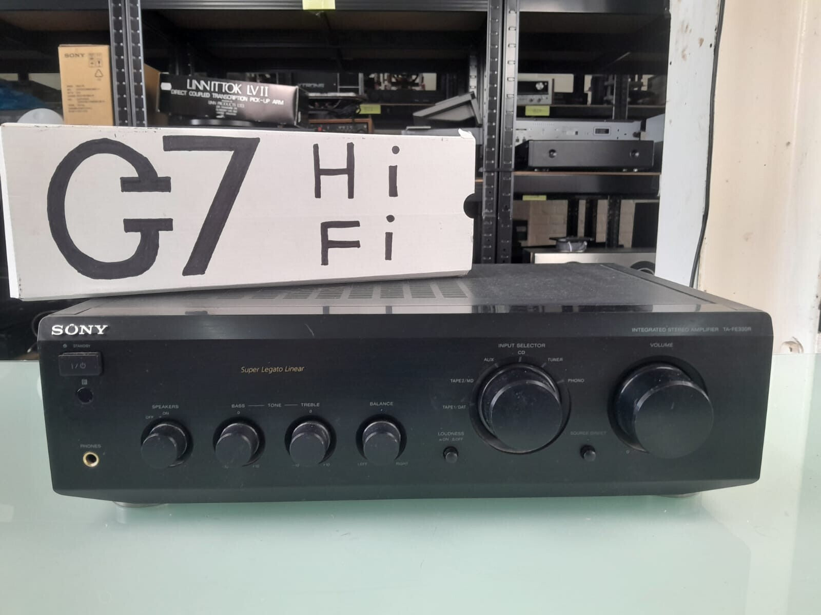 SONY TA FE330R INTEGRATED STEREO AMPLIFIER