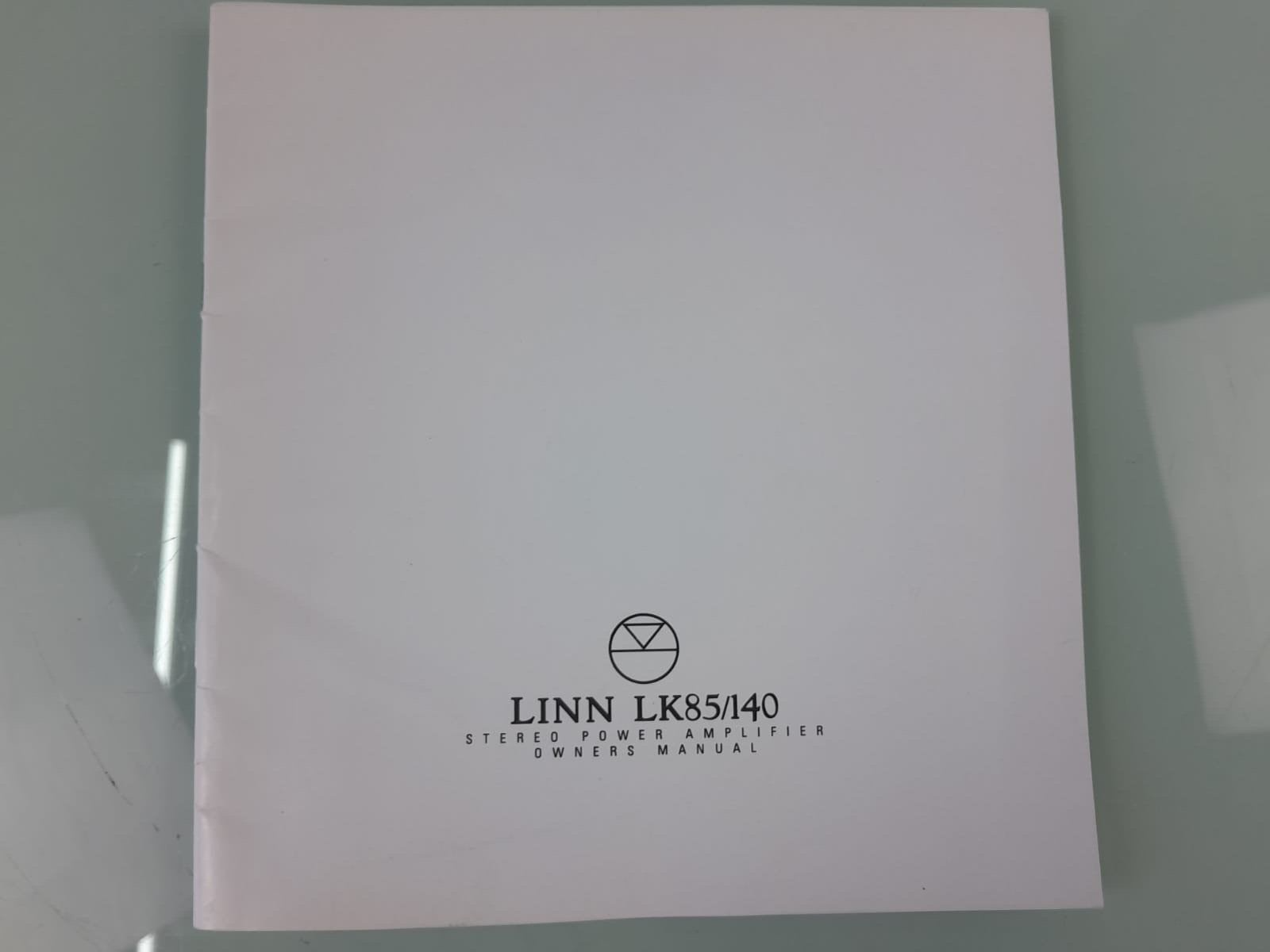 LINN LK85 / 140 STEREO POWER AMPLIFIER OWNERS MANUAL