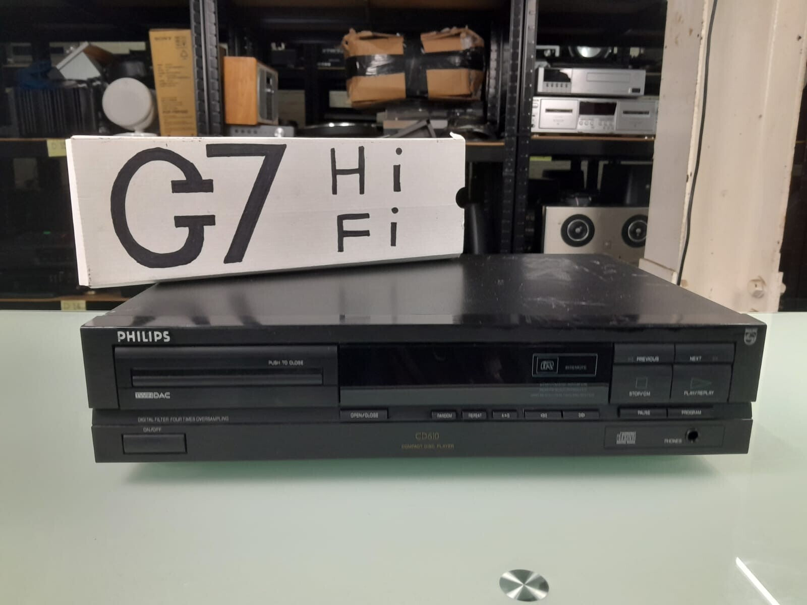 PHILIPS CD610 CD PLAYER