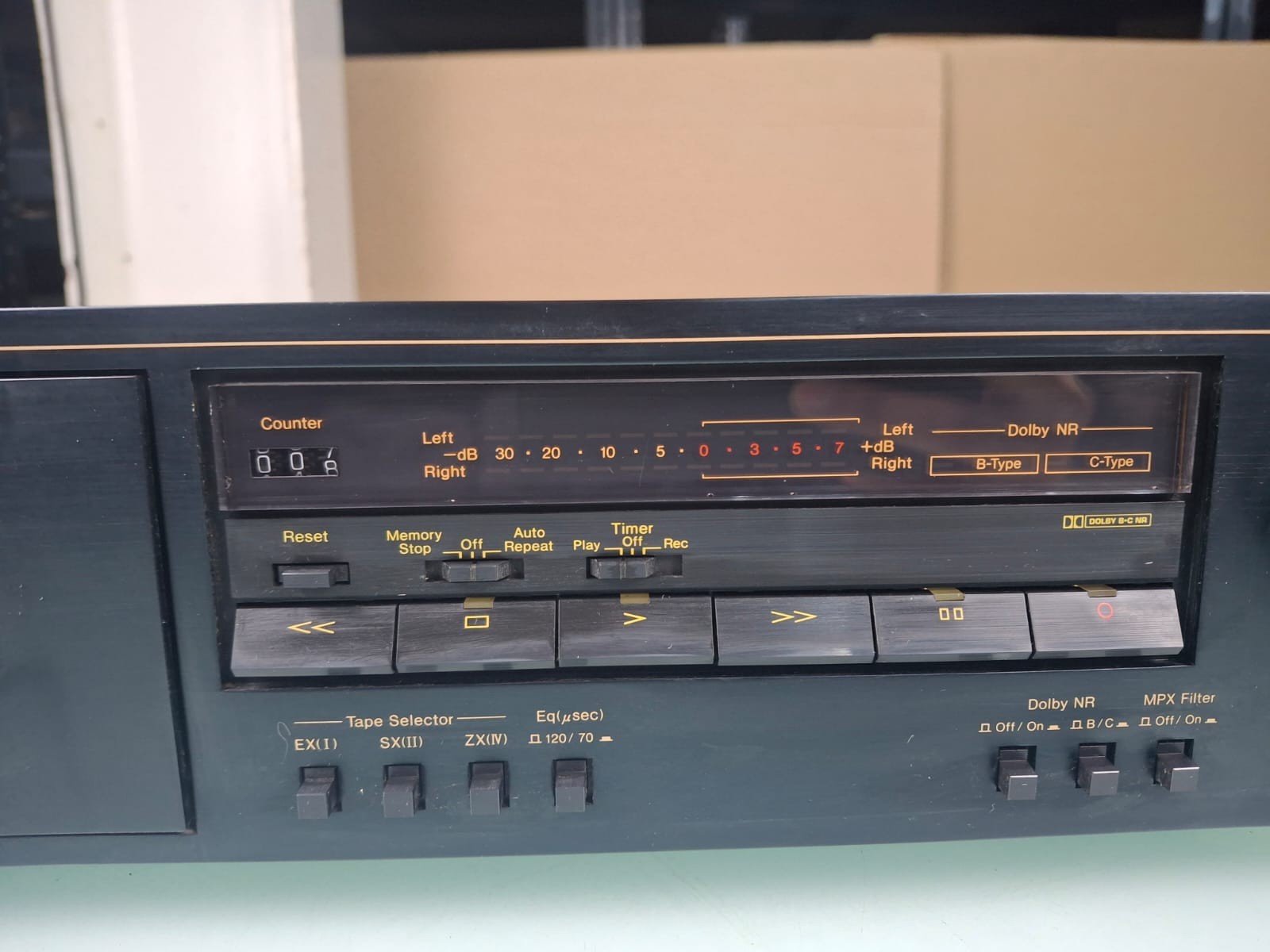 NAKAMICHI CR 1 2 HEAD CASSETTE DECK