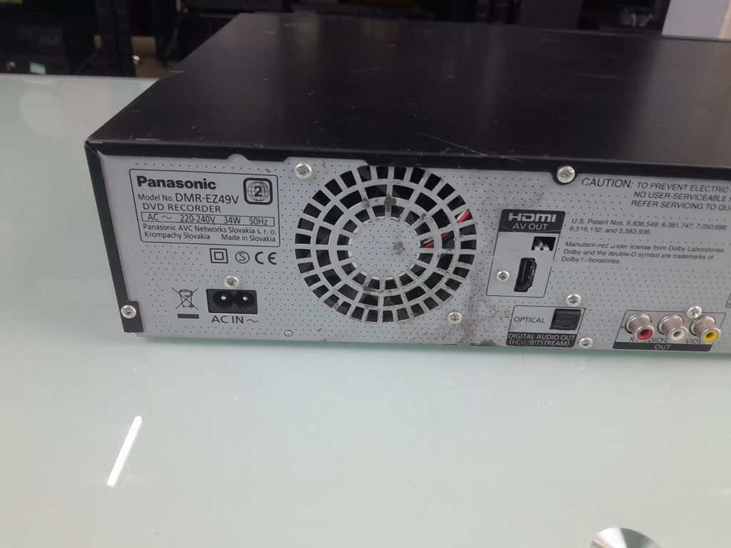 PANASONIC DMR EZ49V DVD RECORDER