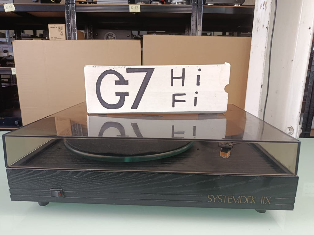 SYSTEMDEK IIX TURNTABLE WITH LINN BASIK PLUS TONEARM