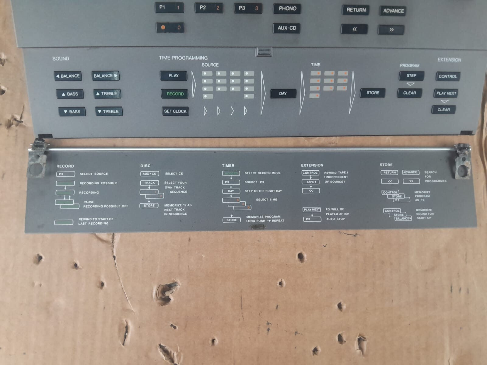 Bang & Olufsen B&O 5000 Master Control Panel