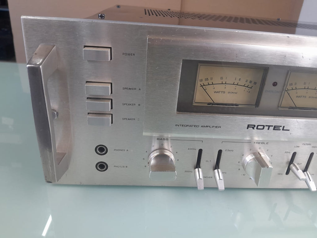 SERVICED ROTEL RA 1412 INTEGRATED AMPLIFIER