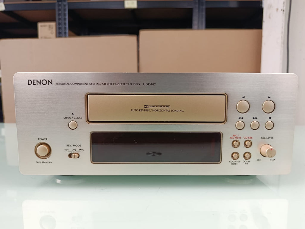 DENON UDR F07 STEREO CASSETTE TAPE DECK
