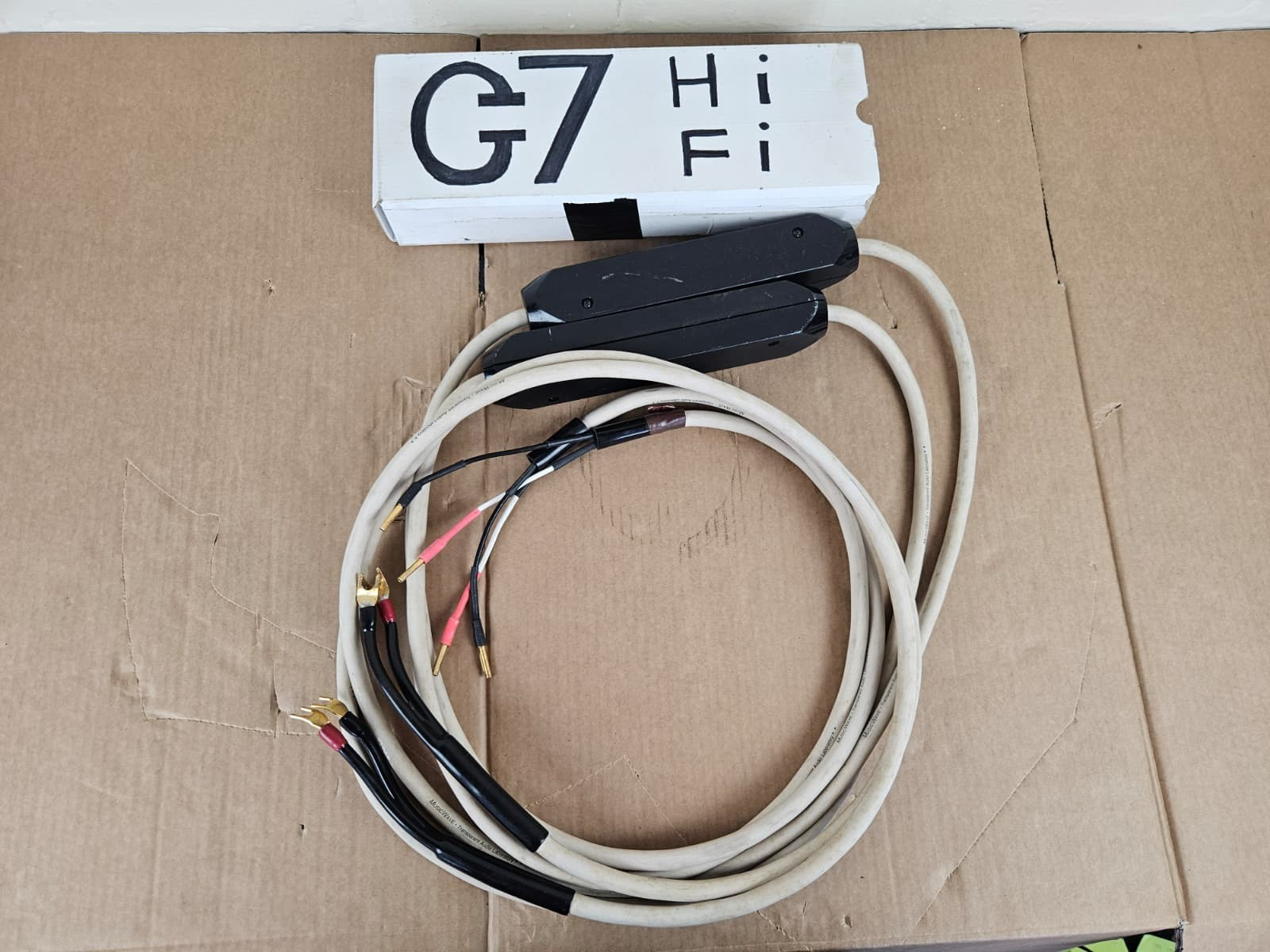 TRANSPARENT MUSICWAVE BI WIRE SPEAKER CABLES