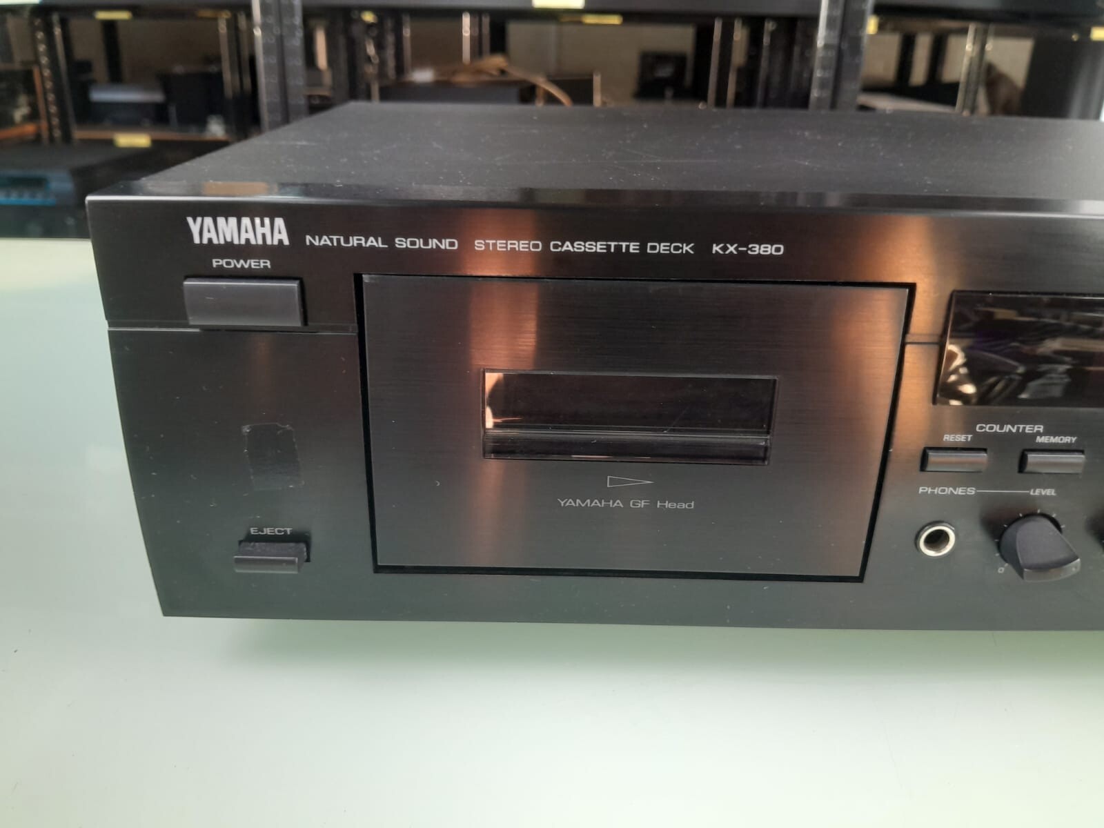 YAMAHA KX 380 NATURAL SOUND STEREO CASSETTE DECK SERVICED