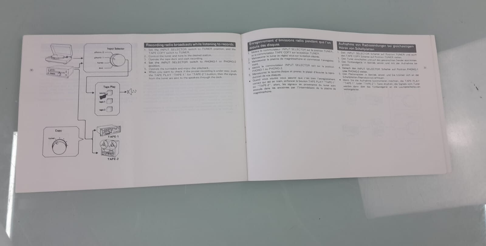 SANSUI AU 417 INTEGRATED AMPLIFIER OPERATING INSTRUCTIONS