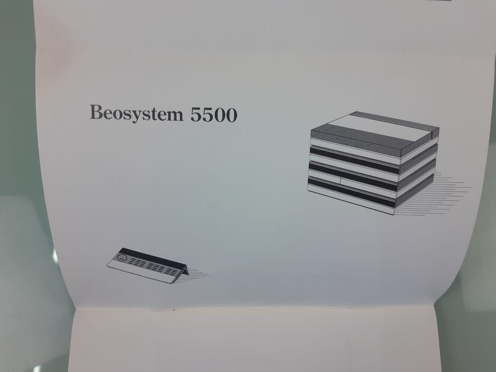 BANG & OLUFSEN B&O BEOCORD 5500 OWNER'S MANUAL