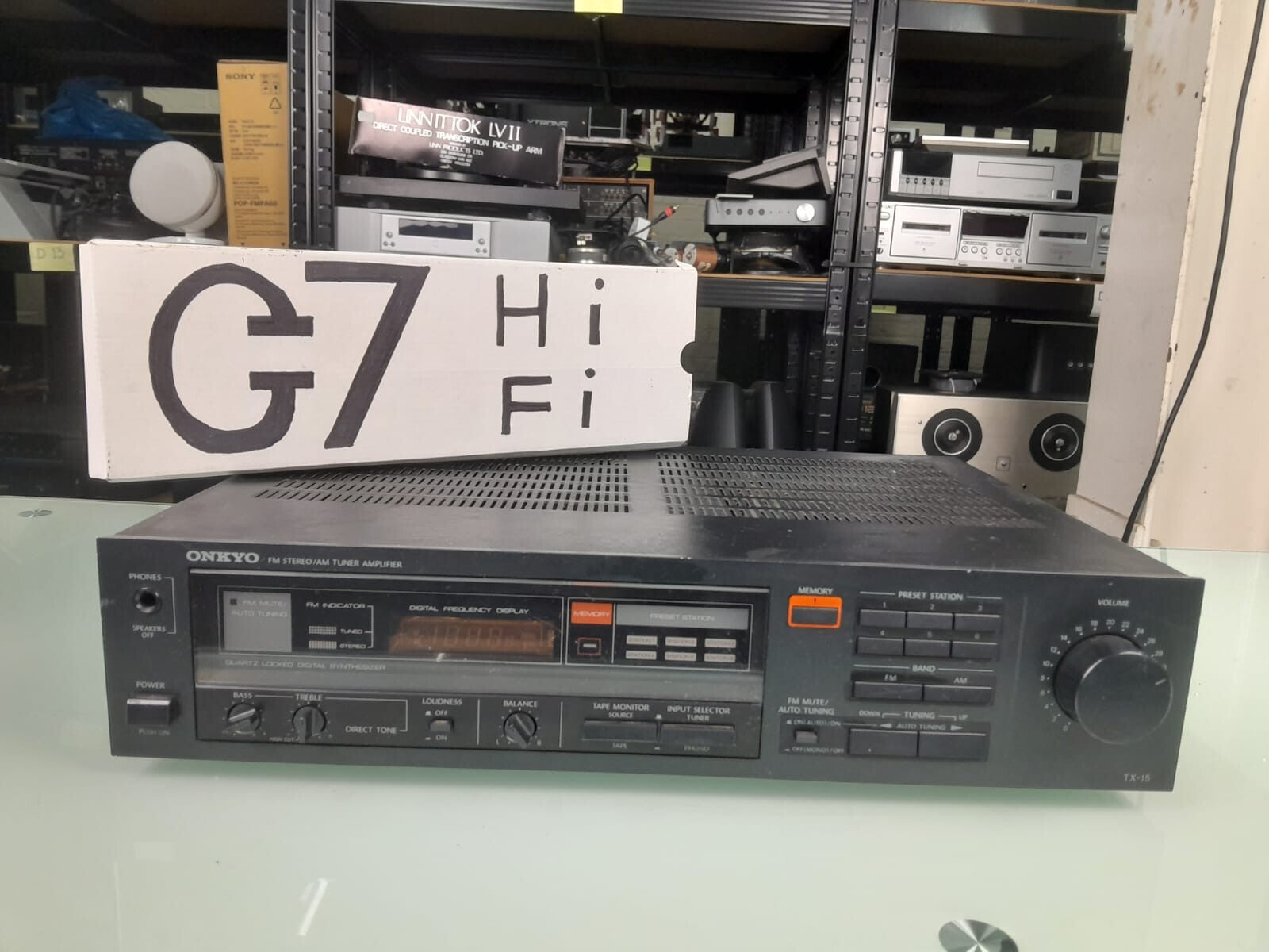ONKYO TX 15 FM STEREO / AM TUNER AMPLIFIER