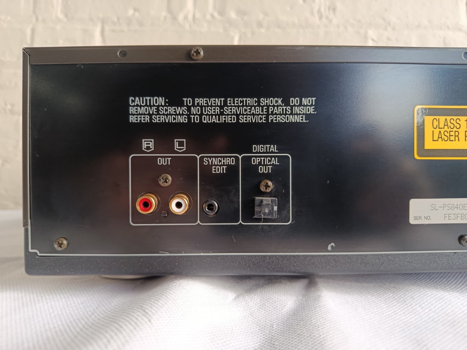 TECHNICS SL PS840 CD PLAYER