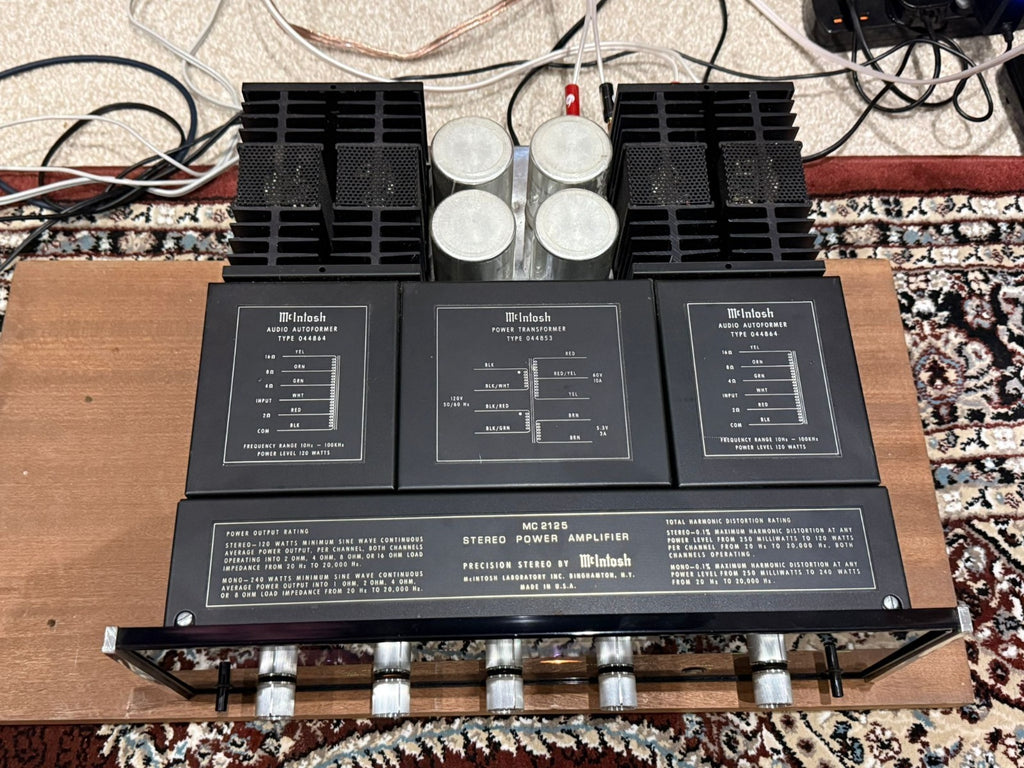 MCINTOSH MC2125 STEREO POWER AMPLIFIER