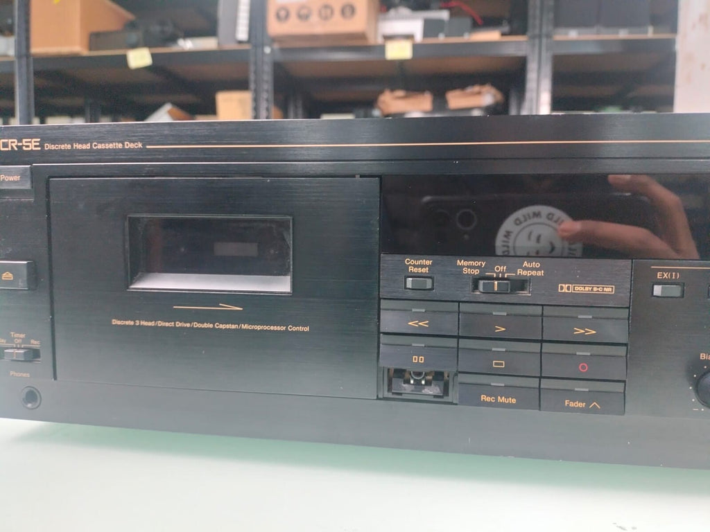 NAKAMICHI CR-5E DISCRETE HEAD CASSETTE DECK