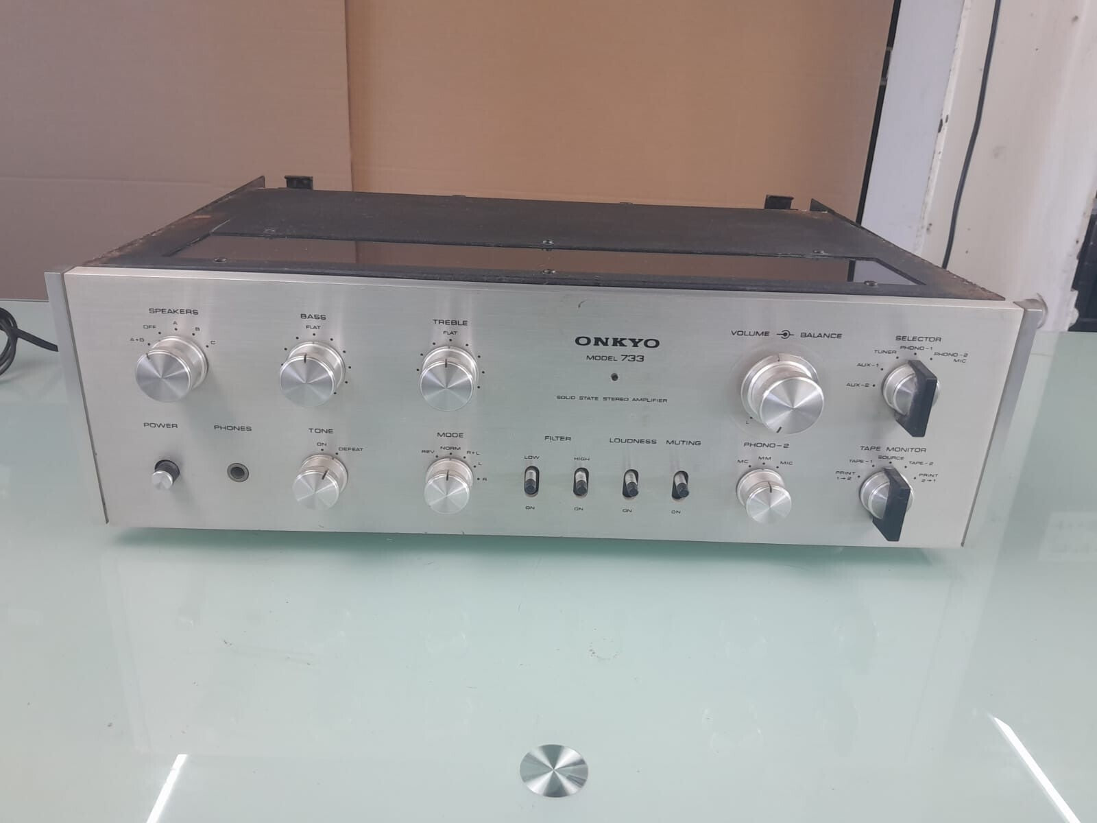 ONKYO 733 INTEGRATED STEREO AMPLIFIER