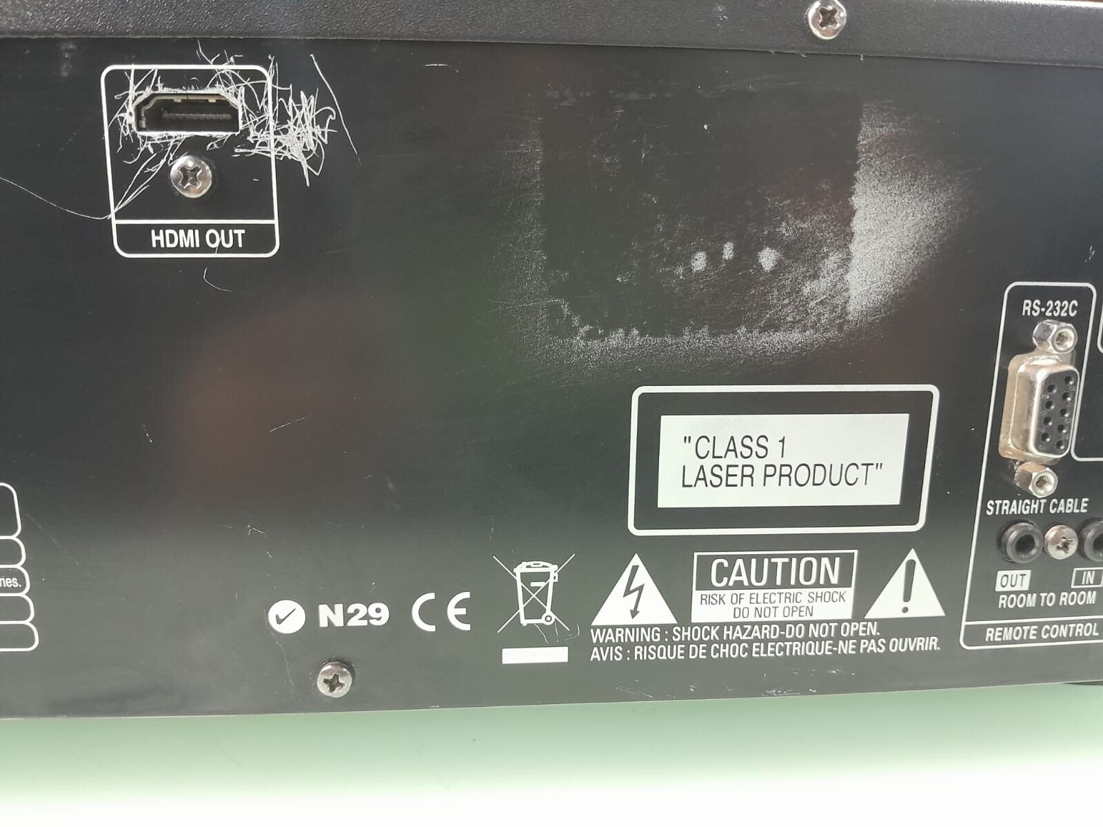 DENON DVD-2500BT BLU-RAY DISC TRANSPORT