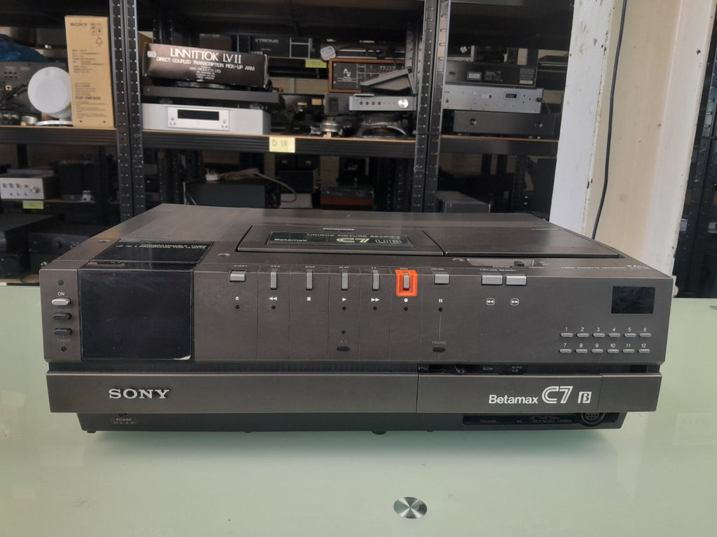 SONY SL C7 UB BETAMAX VIDEO CASSETTE RECORDER #002