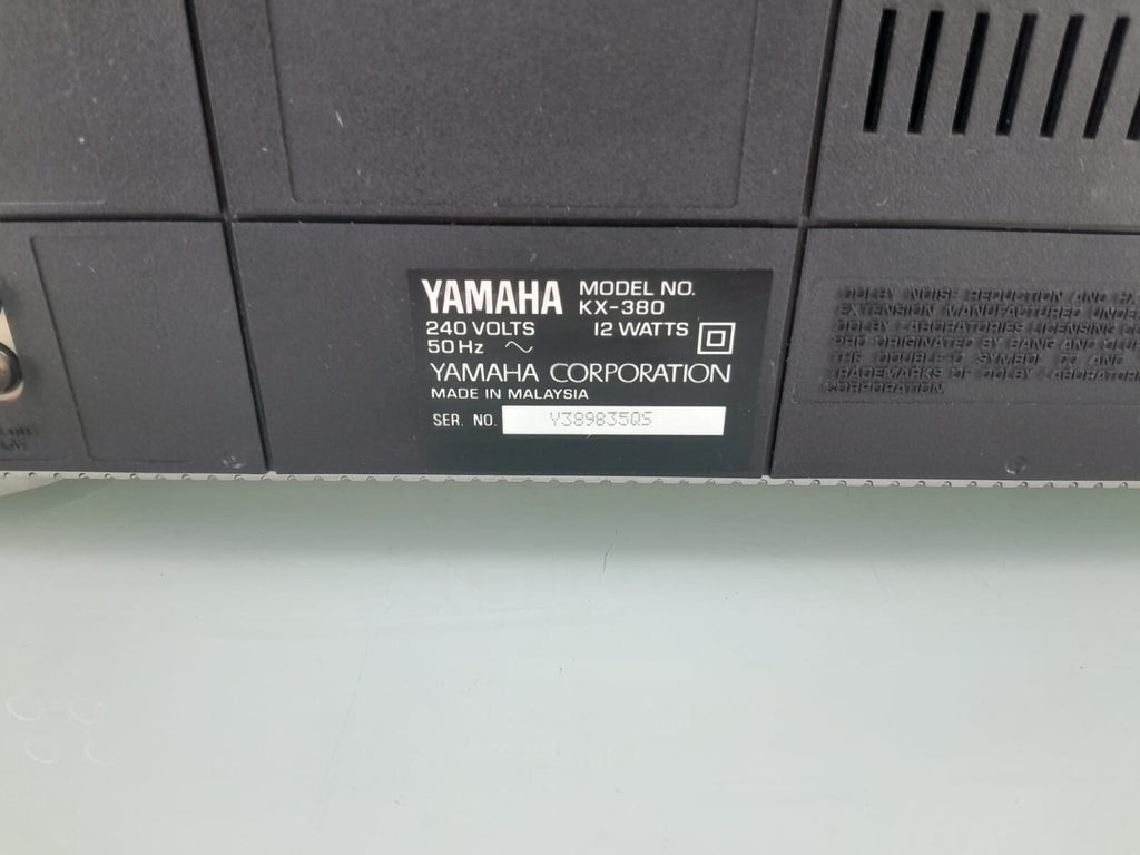 YAMAHA KX 380 NATURAL SOUND STEREO CASSETTE DECK SERVICED