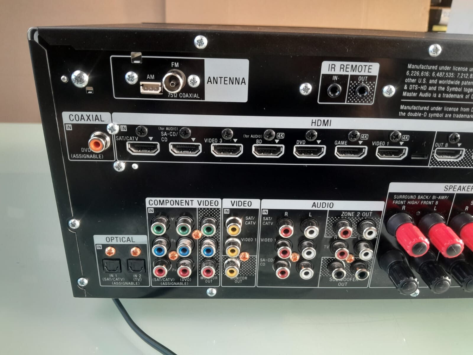 SONY STR DN1040 MULTI-CHANNEL AV RECEIVER WITH REMOTE
