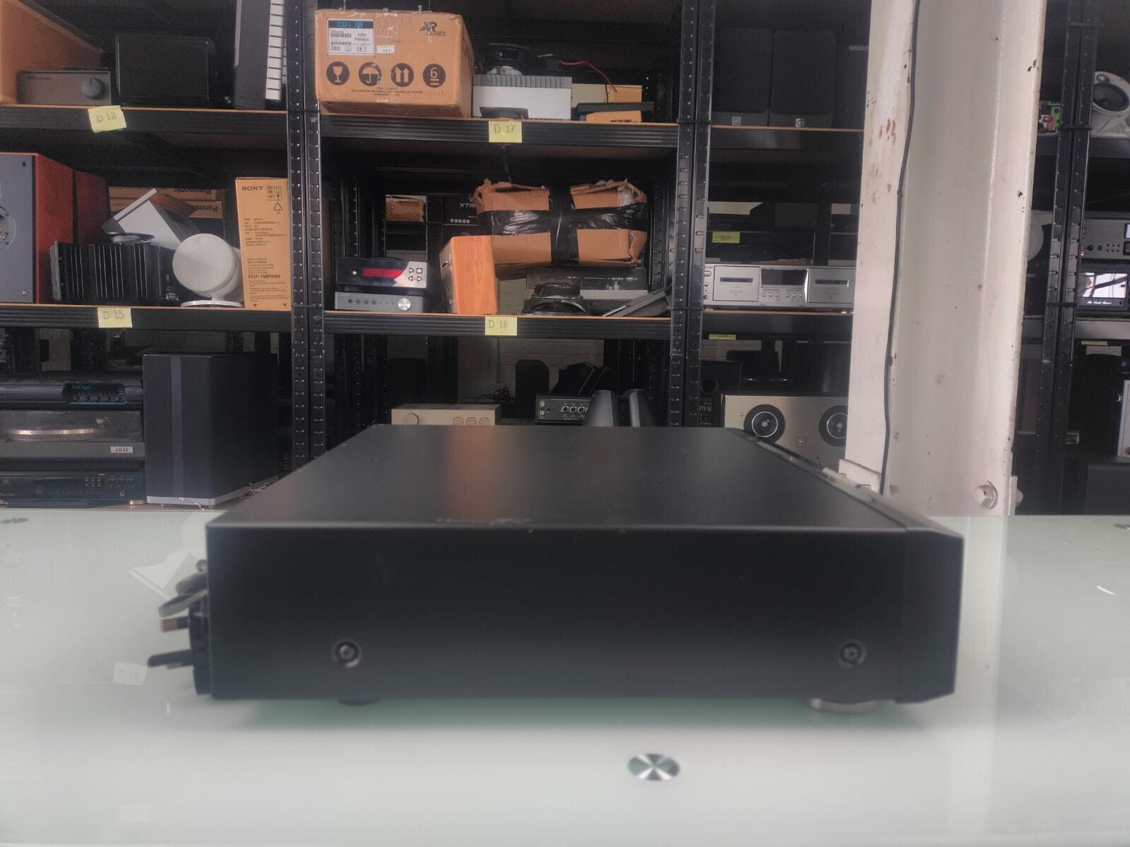 SONY RCD-W100 CD PLAYER RECORDER WITH REMOTE