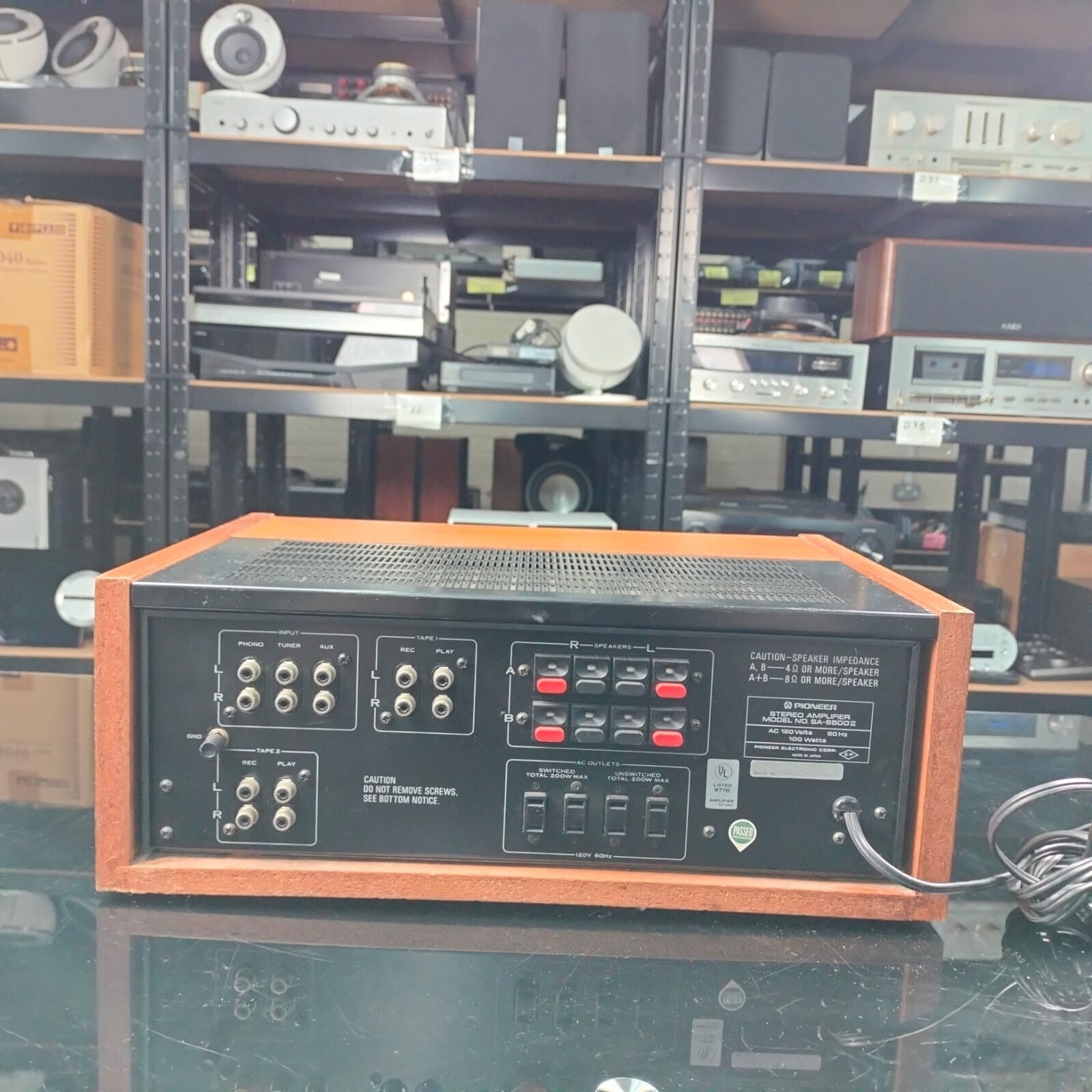 PIONEER SA 6500 II STEREO AMPLIFIER