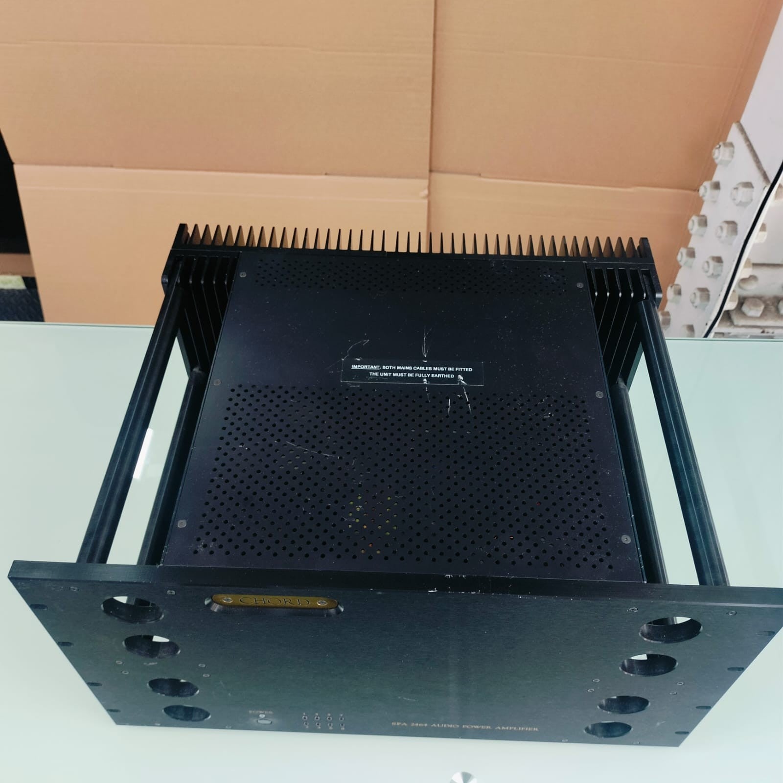 CHORD SPA 2464 AUDIO POWER AMPLIFIER #002