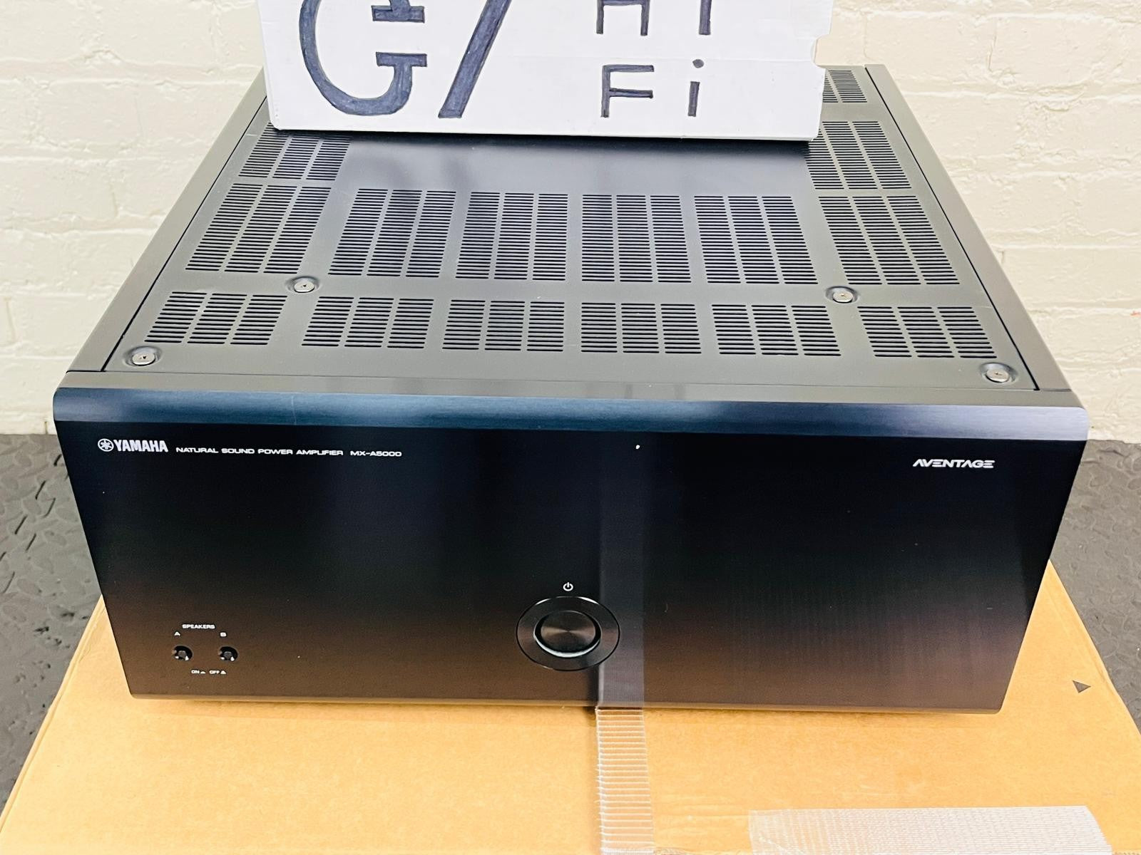 YAMAHA AVENTAGE MX A5000 NATURAL SOUND 11 CHANNEL POWER AMPLIFIER