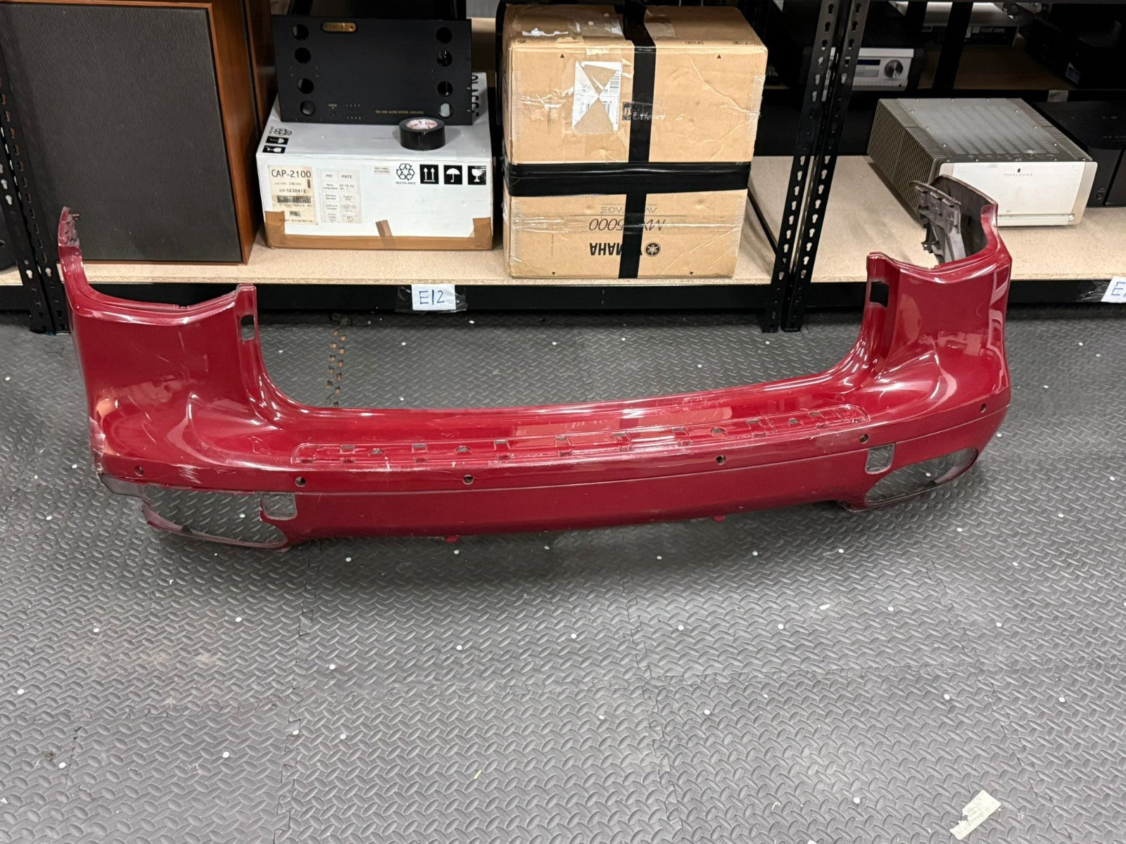 PORSCHE 957 2008 GTS CAYENNE TURBO REAR BUMPER