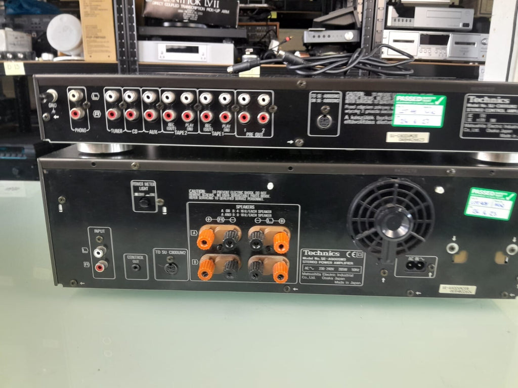 TECHNICS SU C800U M2 STEREO CONTROL & SE A900S M2 STEREO POWER AMPLIFIER