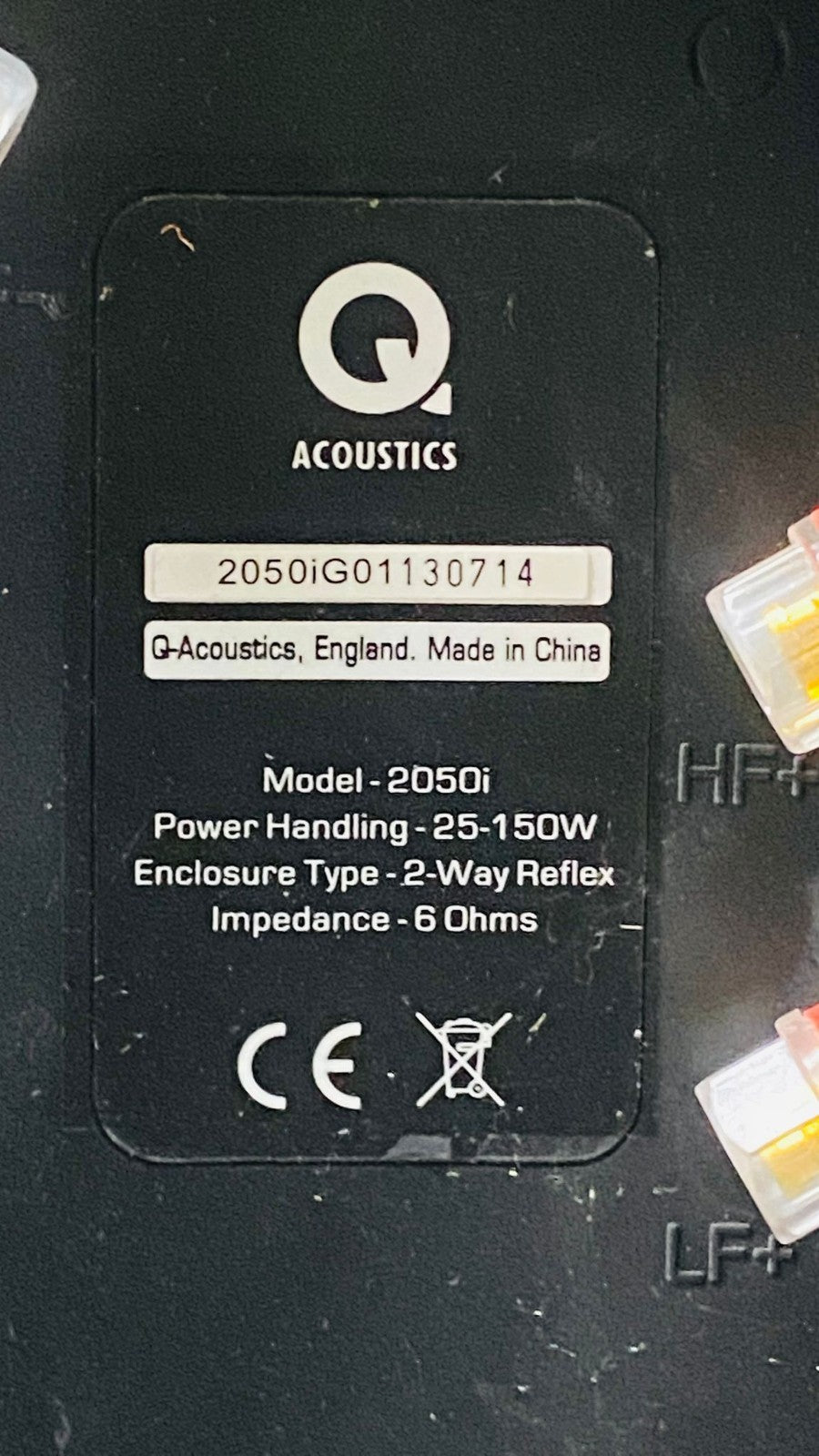 Q ACOUSTICS 2050i FLOOR STANDING SPEAKERS