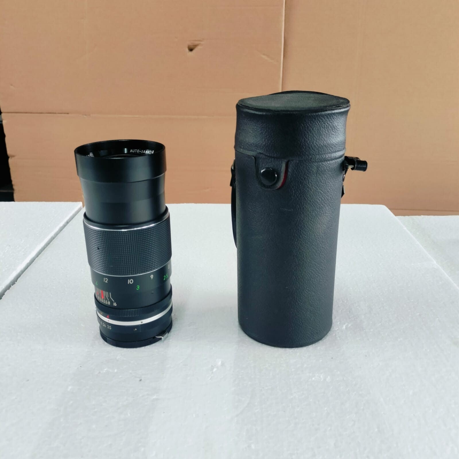 AUTO-SANKOR 200MM F/3.5 CAMERA LENS