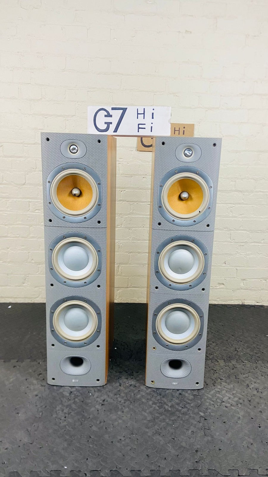 BOWERS & WILKINS B&W DM 604 S3 FLOORSTANDING SPEAKERS
