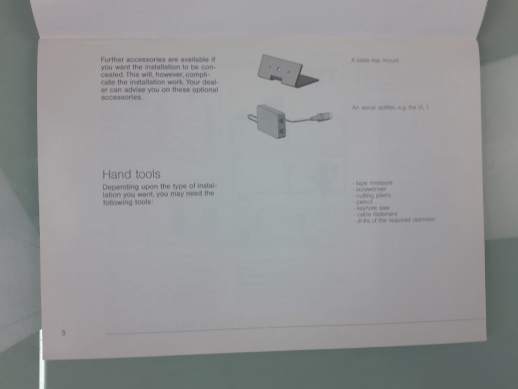 BANG & OLUFSEN B&O MASTER CONTROL LINK 2 INSTALLATION GUIDE