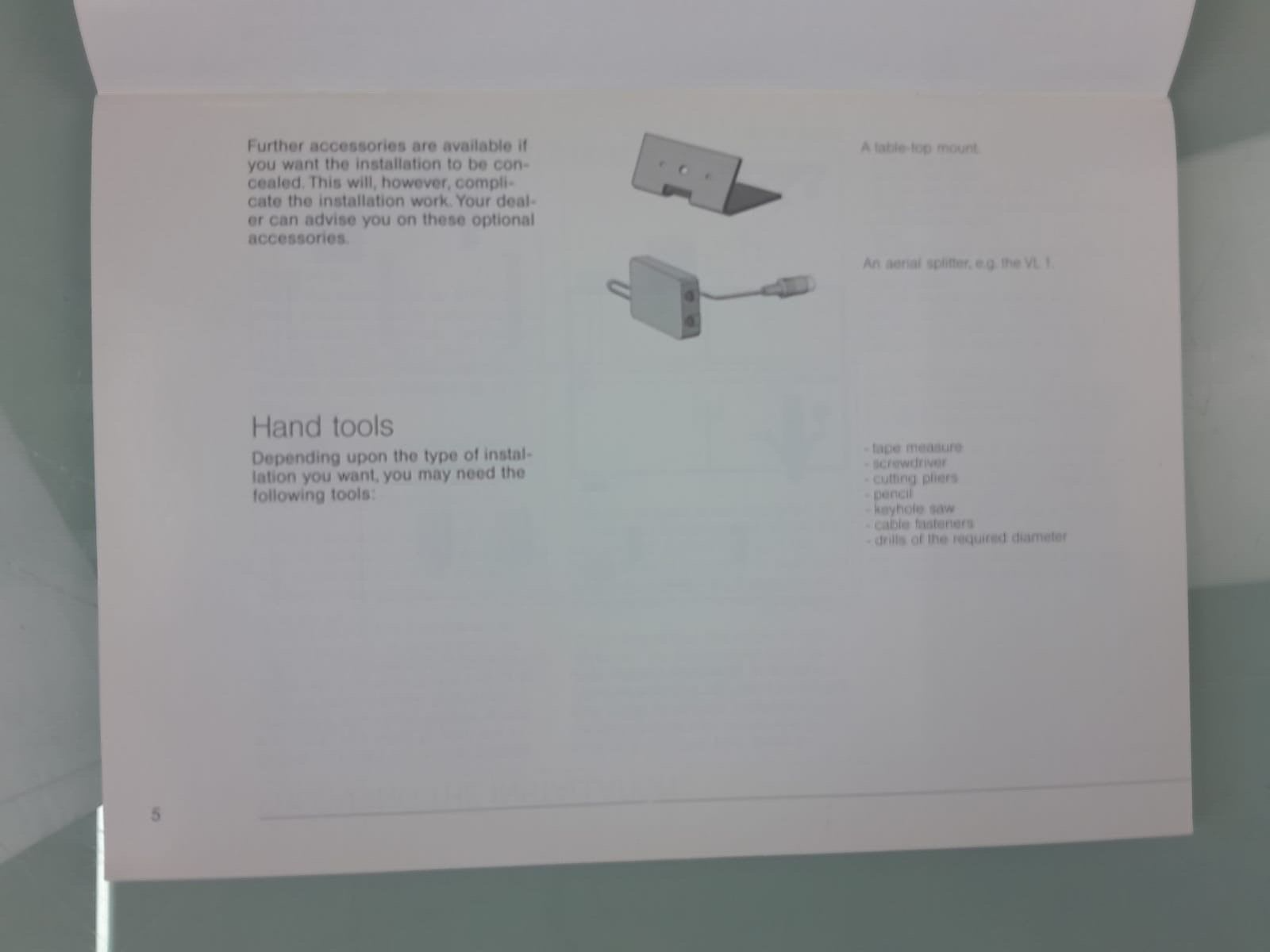 BANG & OLUFSEN B&O MASTER CONTROL LINK 2 INSTALLATION GUIDE
