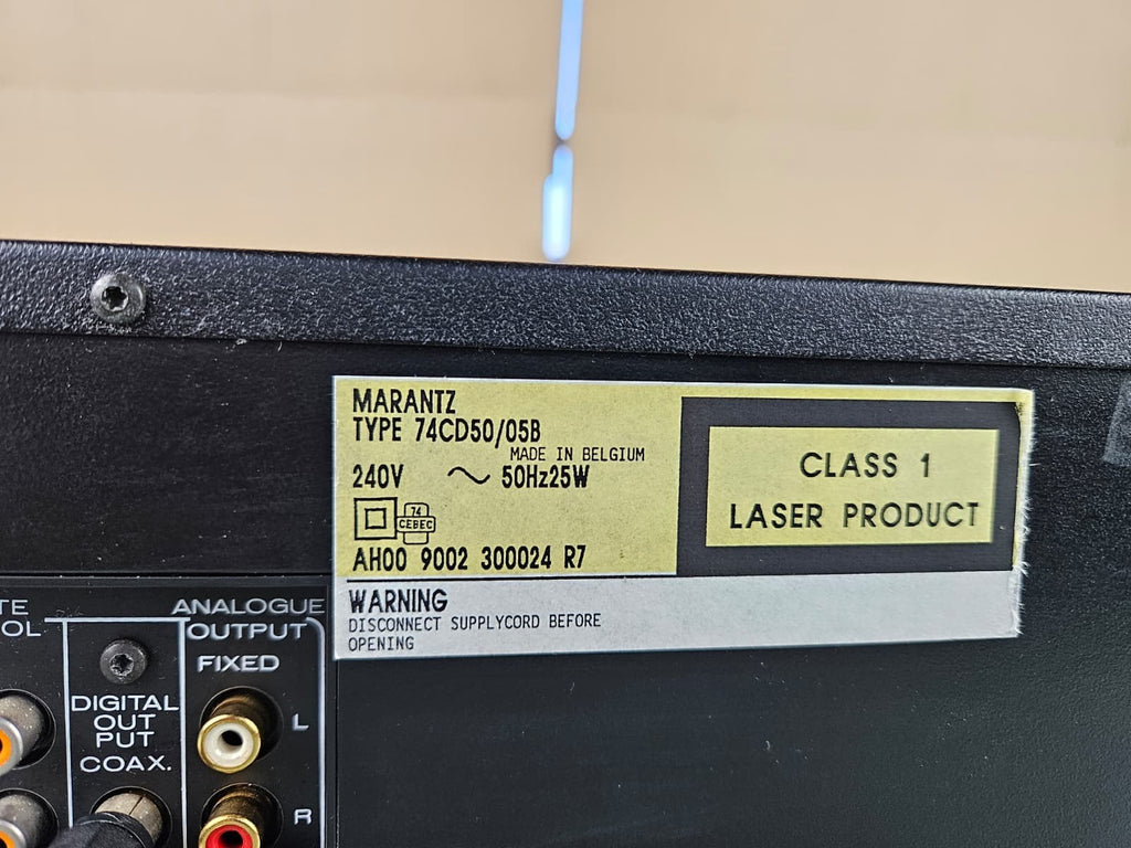 MARANTZ CD 50 CD PLAYER