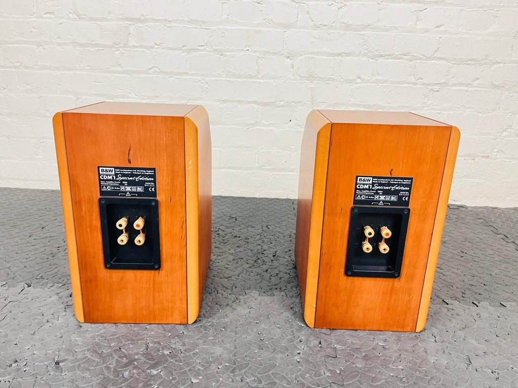 B&W BOWERS & WILKINS CDM 1 SE SPECIAL EDITION SPEAKERS