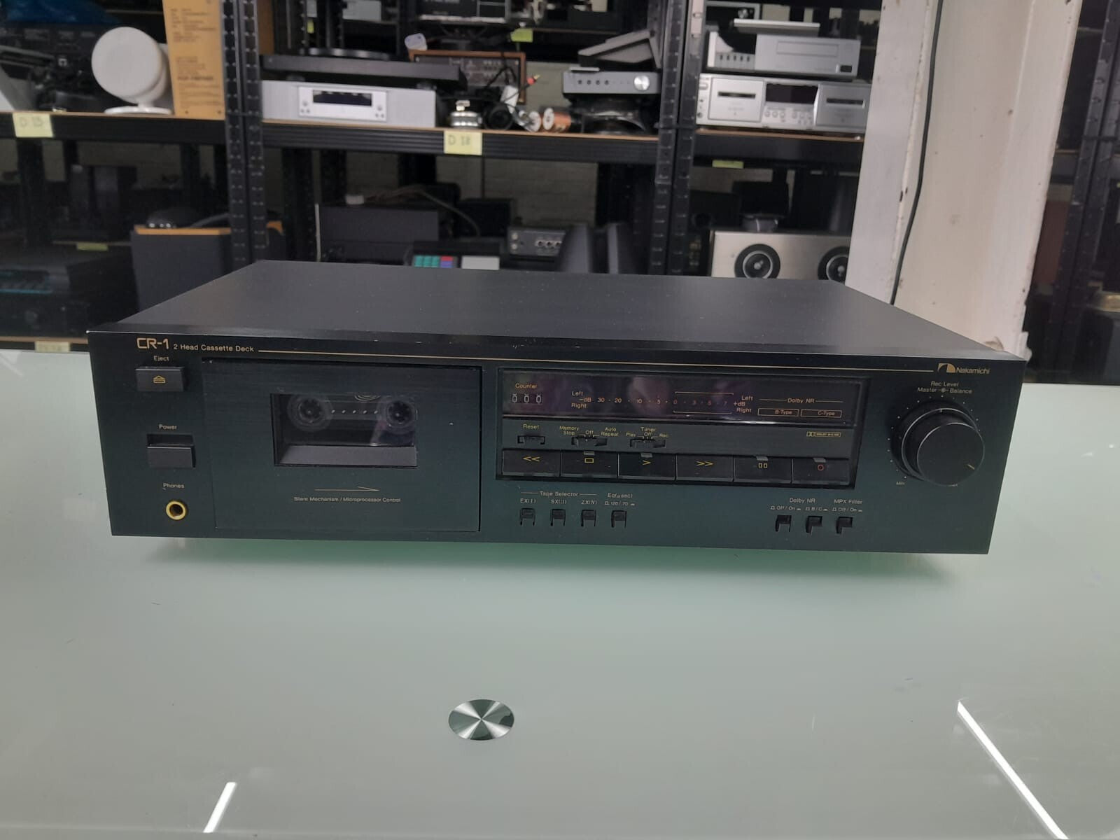 NAKAMICHI CR 1 2 HEAD CASSETTE DECK
