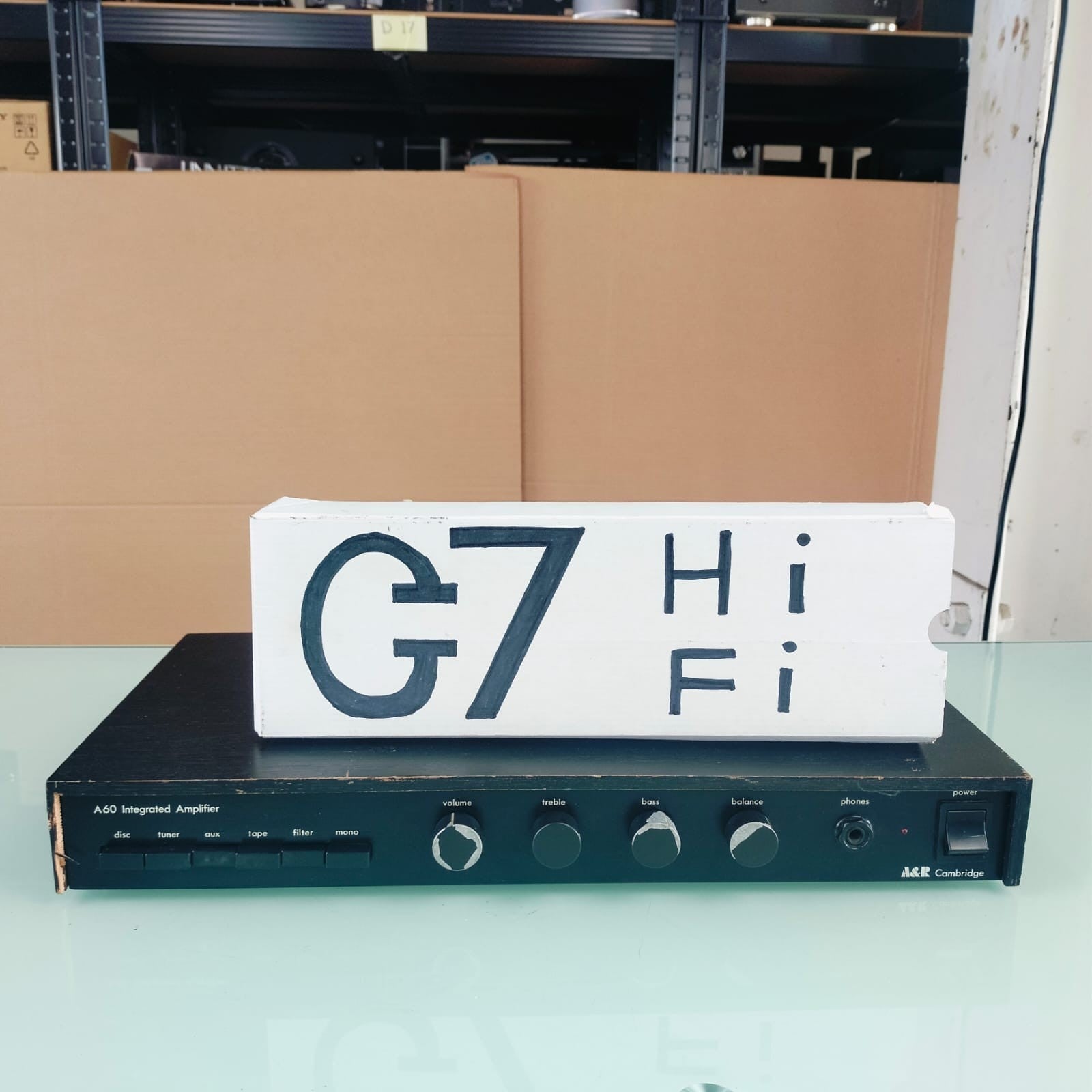 A&R CAMBRIDGE ARCAM A60 INTEGRATED AMPLIFIER